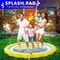 Kids Sprinklers for Outside, Splash Pad for Toddlers & Baby Pool 3-in-1 60" Water Toys Gifts for 1 2 3 4 5 Year Old Boys Girls Splash Play Mat (Ocean)